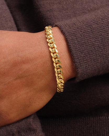 Cuban Link Bracelet-8mm/12mm