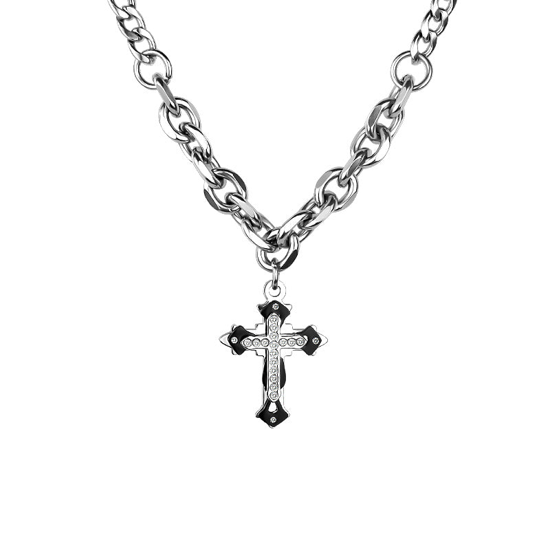 Thickened Cross Cuban Chain