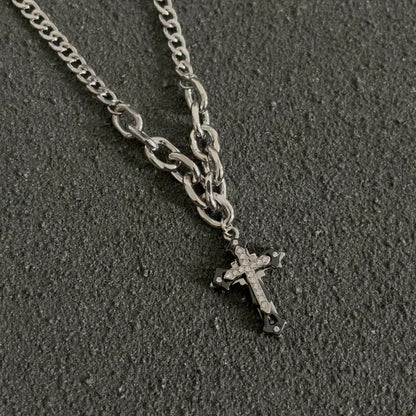 Thickened Cross Cuban Chain