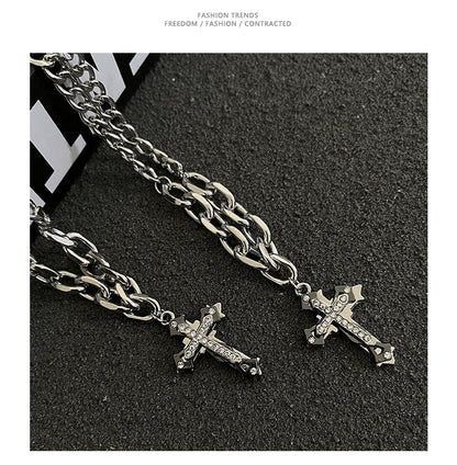 Thickened Cross Cuban Chain