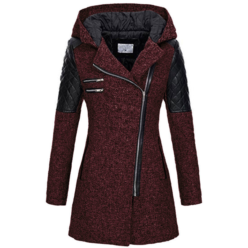 Elegant Casual Patchwork Coat