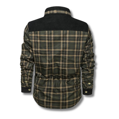 Lorenzo - Retro Plaid Fleece Coat