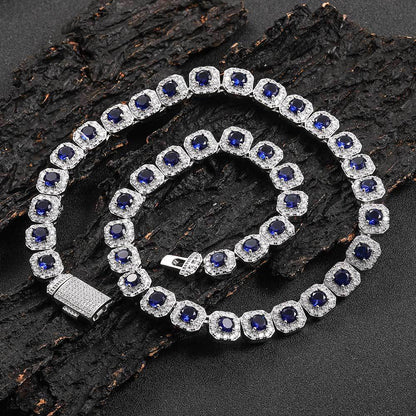 Rock Sugar Zircon Bracelet & Necklace