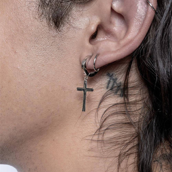 Basic Cross Earring