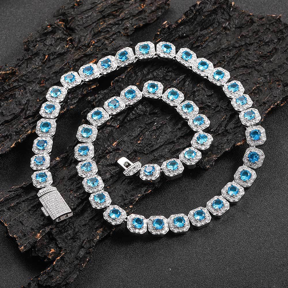 Rock Sugar Zircon Bracelet & Necklace