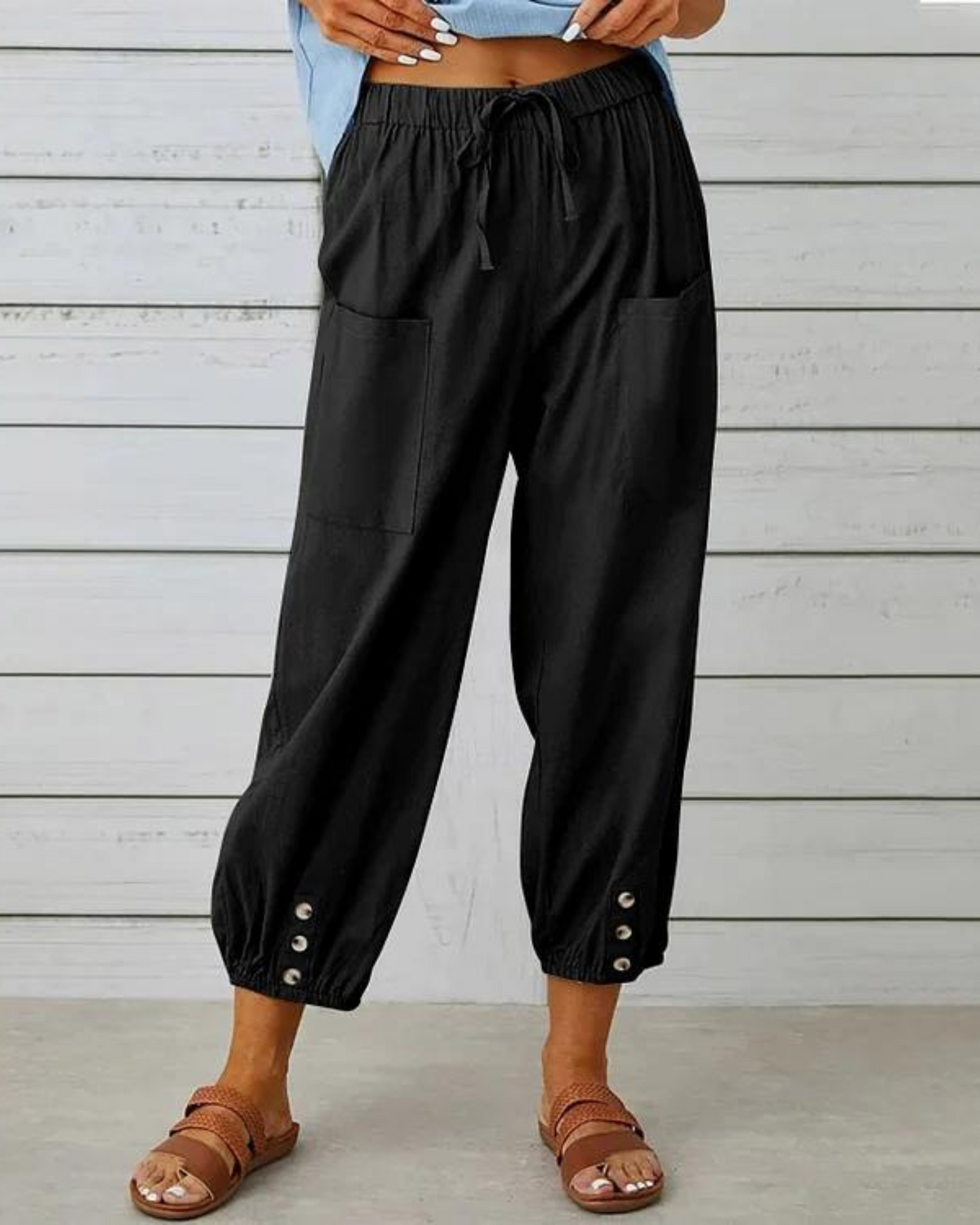 KATY - Loose-Fit Casual Trousers