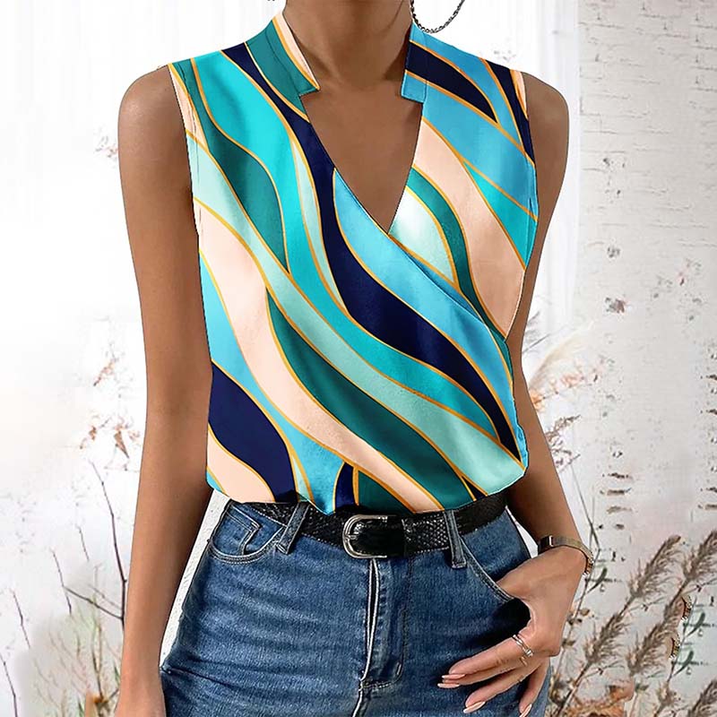 Gradient Striped Tank Top