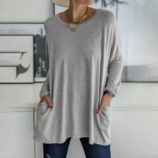 Georgia Cosy Oversized Long Sleeve Top