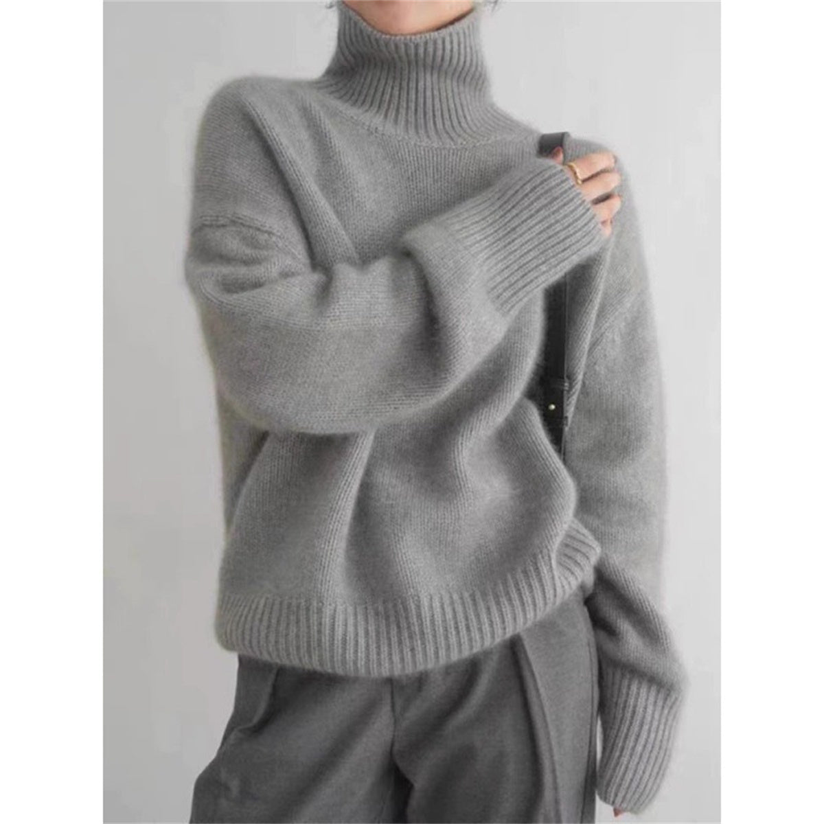 Lin | Rollneck Pullover