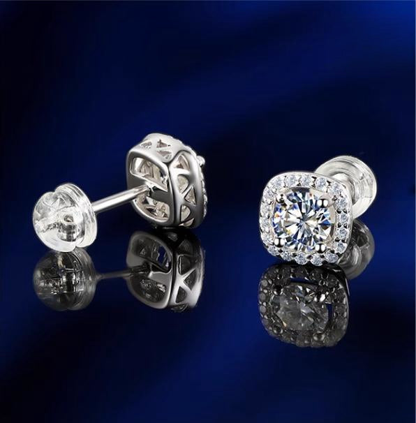 Square Zirconia Earring