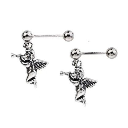 925 Cupid Earring