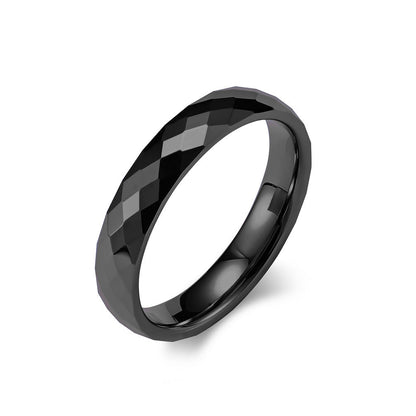 4MM DIAMOND SHAPED TUNGSTEN RINGS