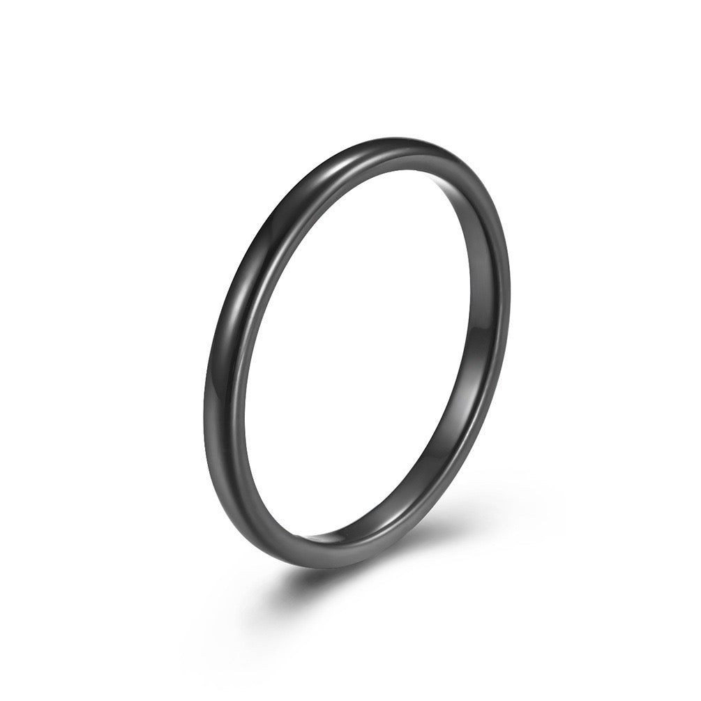 2MM MINIMALIST TUNGSTEN RING