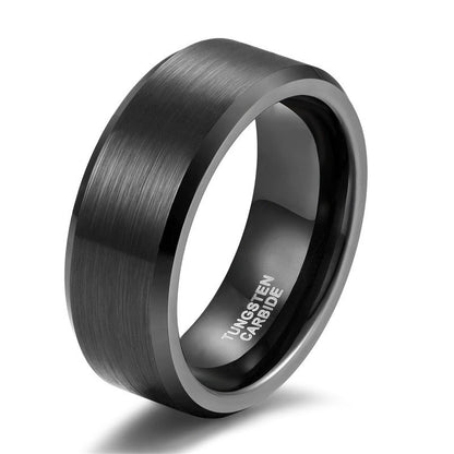 4MM-10MM BEVELED EDGE TUNGSTEN RING