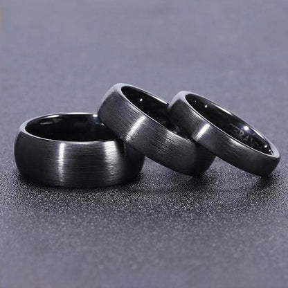 4/6/8MM DOMED STYLE TUNGSTEN RING