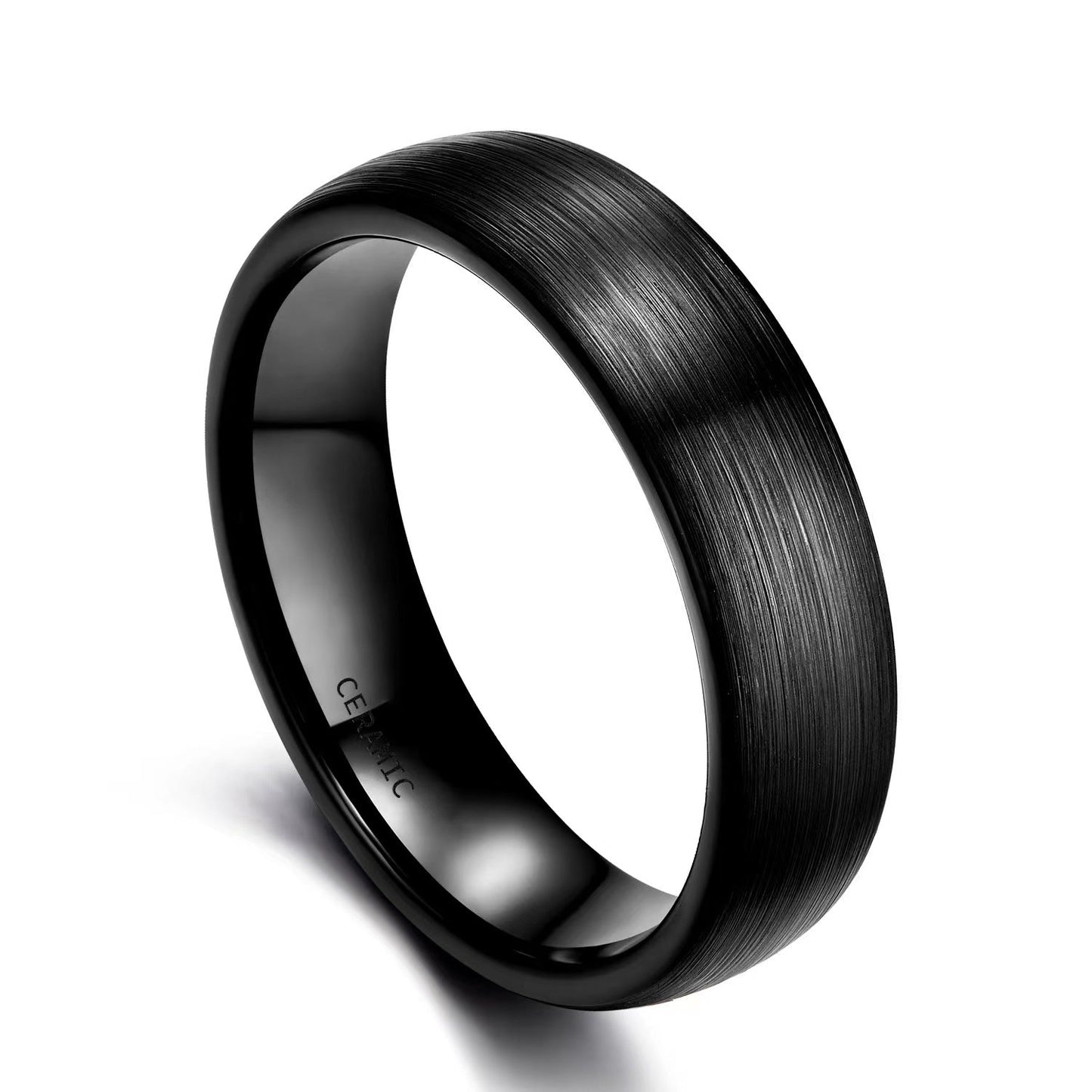 4/6/8MM DOMED STYLE TUNGSTEN RING