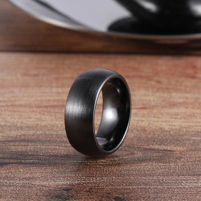 4/6/8MM DOMED STYLE TUNGSTEN RING