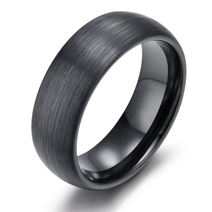 4/6/8MM DOMED STYLE TUNGSTEN RING