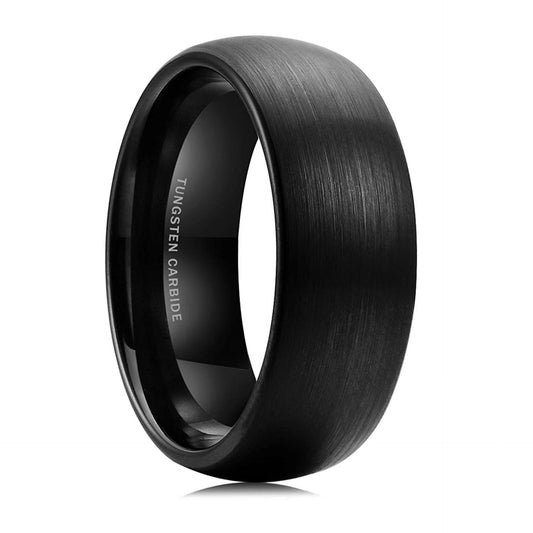 4/6/8MM DOMED STYLE TUNGSTEN RING