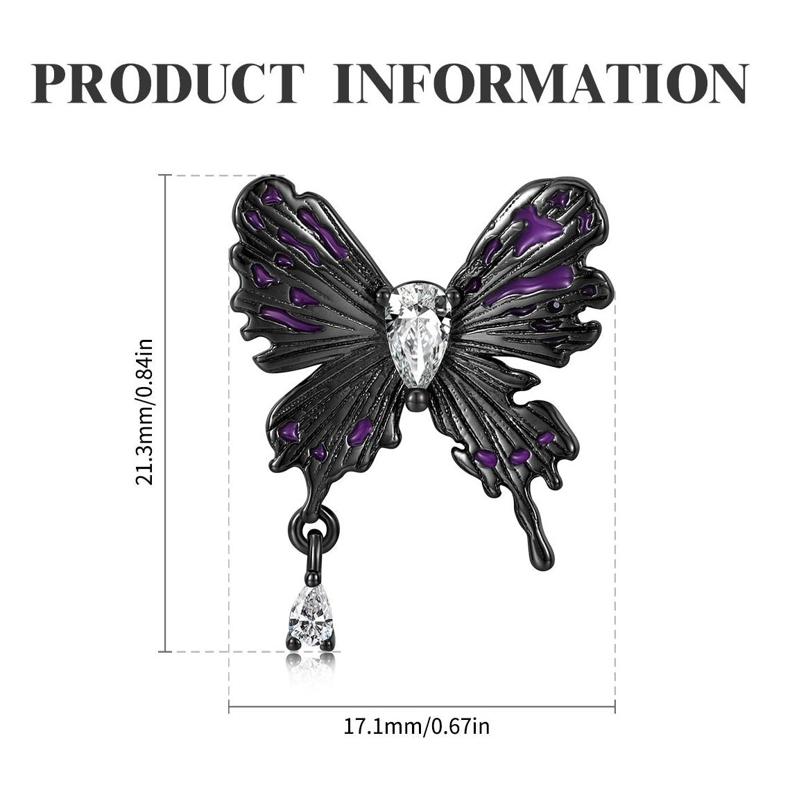 S925 Silver Butterfly Necklace