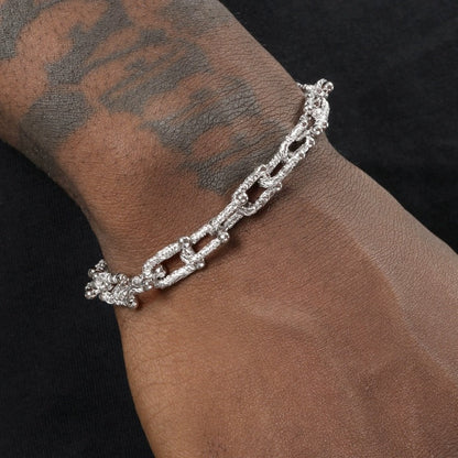 925 Sterling Silver U-shaped Bracelet / Necklace