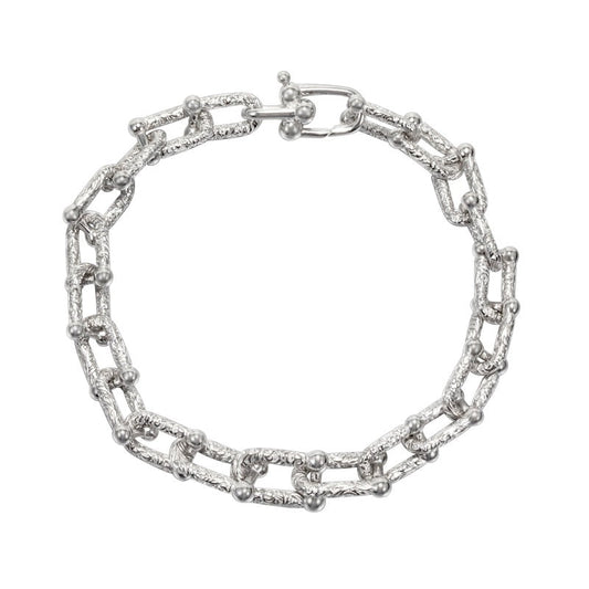 925 Sterling Silver U-shaped Bracelet / Necklace