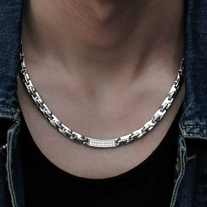 Magnetic Germanium Necklace