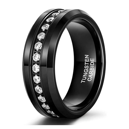 ZIRCON TUNGSTEN RING