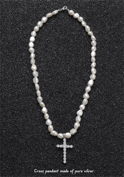 Unique-shaped Natural Pearl Necklace