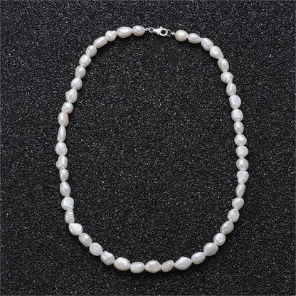 Unique-shaped Natural Pearl Necklace