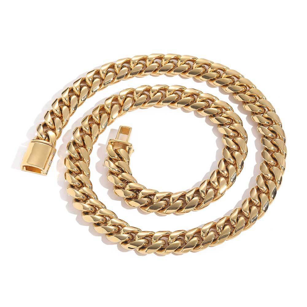 Cuban Link Bracelet-8mm/12mm