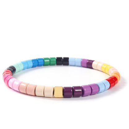 Women's Colorful Ceramic Bracelet