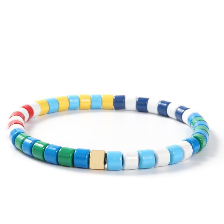 Women's Colorful Ceramic Bracelet