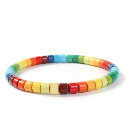 Women's Colorful Ceramic Bracelet