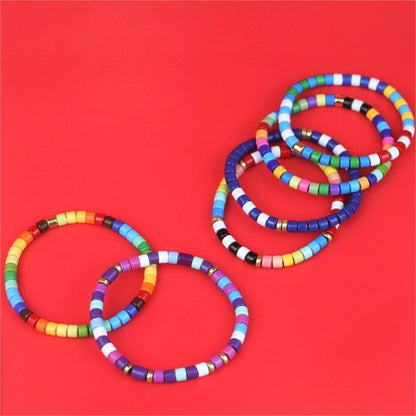 Women's Colorful Ceramic Bracelet