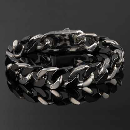 Ceramic Tungsten Spliced Bracelet / Necklace