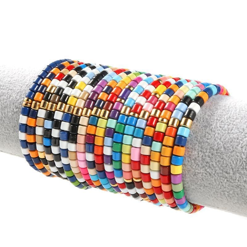 Women's Colorful Ceramic Bracelet