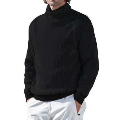 Jackson - Ribbed Turtleneck Sweater