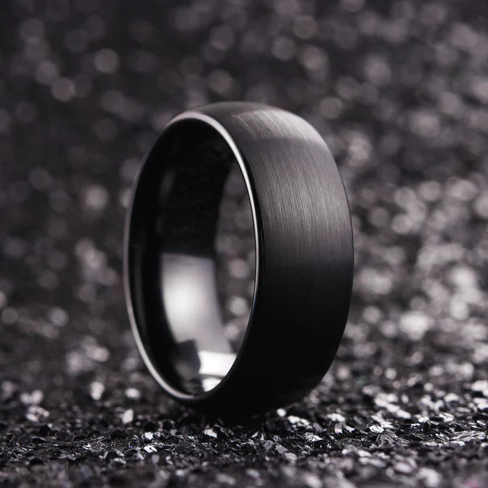 4/6/8MM DOMED STYLE TUNGSTEN RING