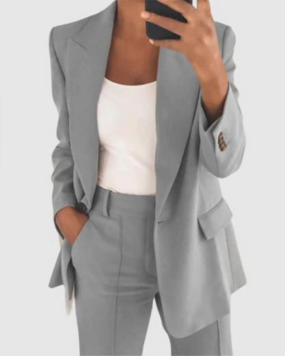 MELIA - SOPHISTICATED STYLE CHIC BLAZER SET