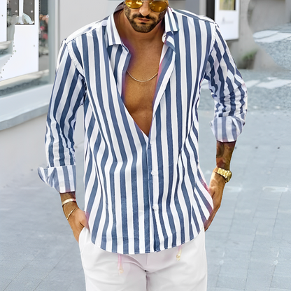 Martin | Striped Men's Summer Blouse