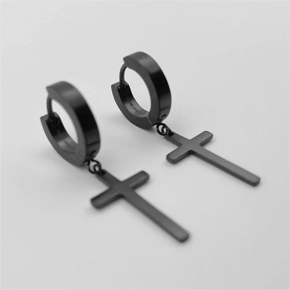 Basic Cross Earring