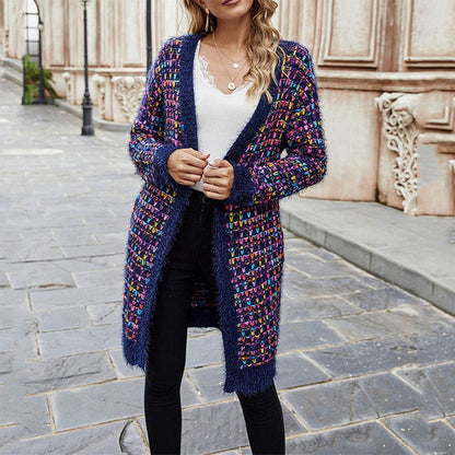 Casual Colorful Warm Cardigan