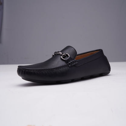 Diogene Vaccari Leather Loafers