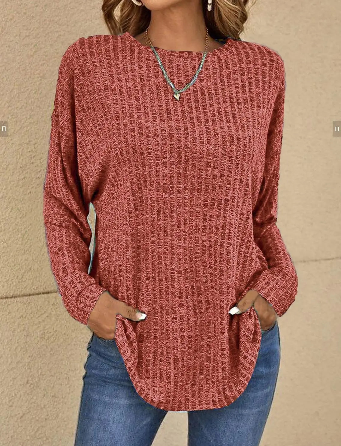 Anna™ Textured Jumper