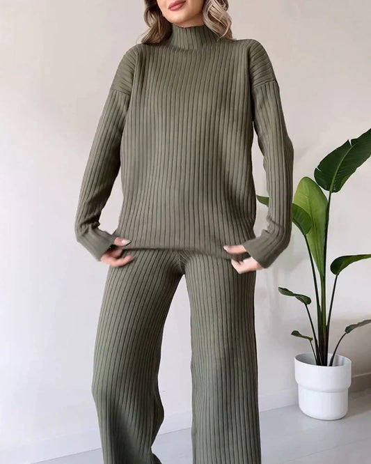 Alicia Cosy Turtleneck Two-Piece Set