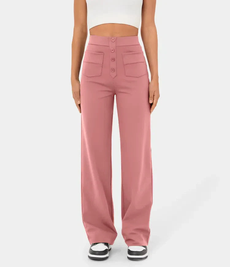 Vanessa High Waist Casual Pants