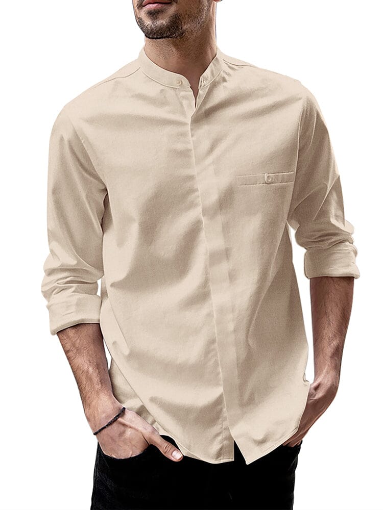 Breathable Button Up Linen Shirt (US Only)