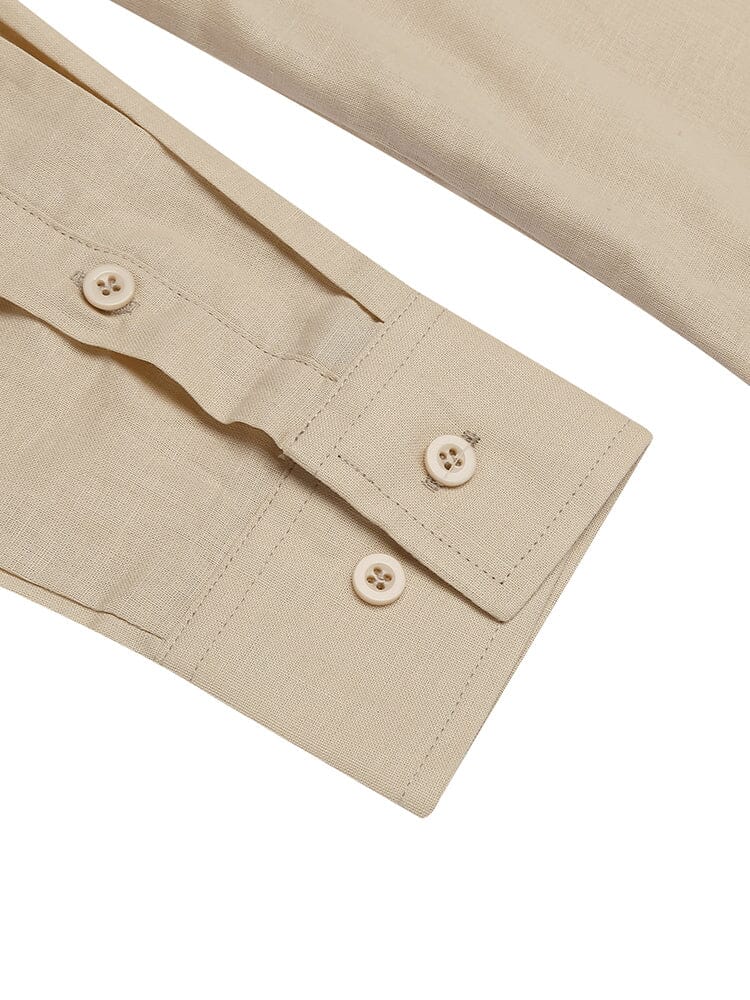 Breathable Button Up Linen Shirt (US Only)