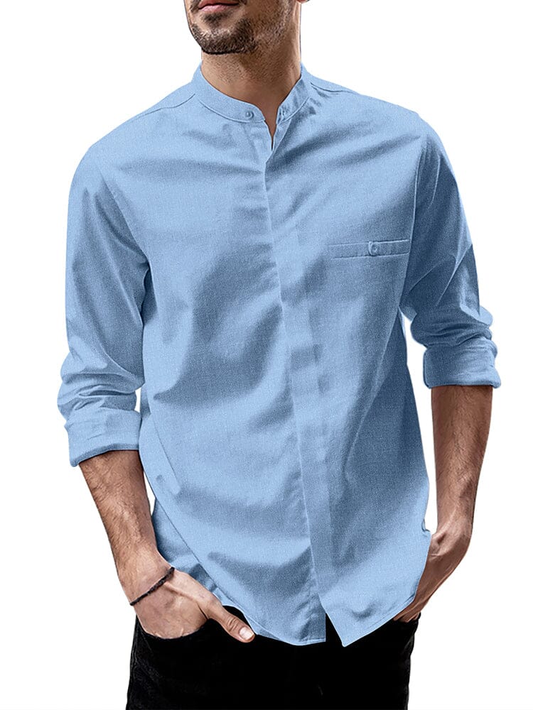 Breathable Button Up Linen Shirt (US Only)